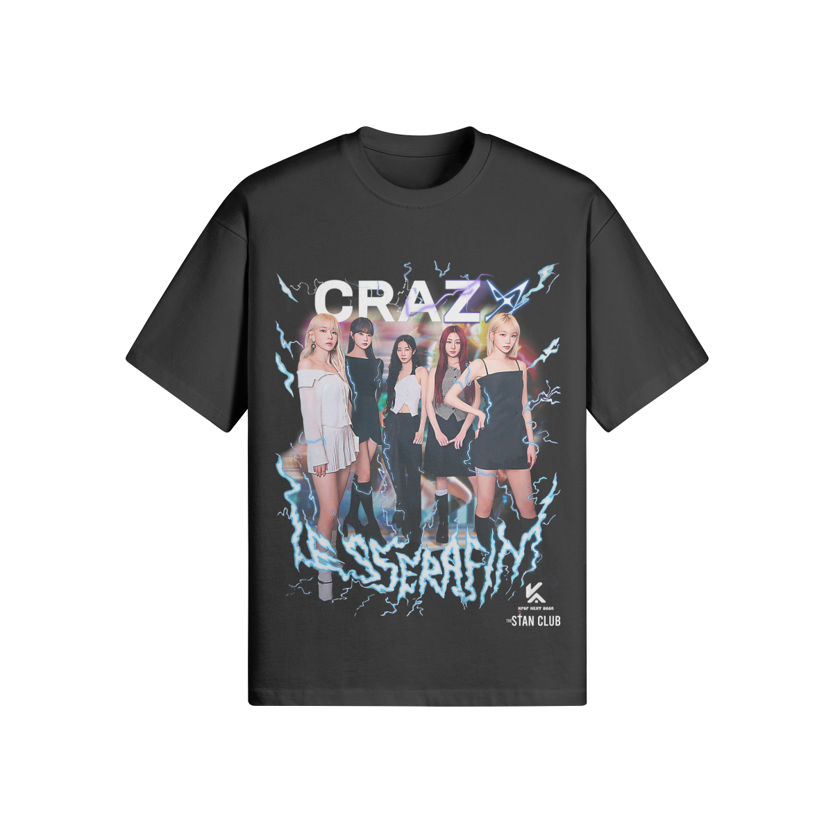 KPOPNXTDOOR x THE STAN CLUB - LE SSERAFIM - CRAZY TEE