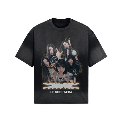 LE SSERAFIM 'UNFORGIVEN' TEE