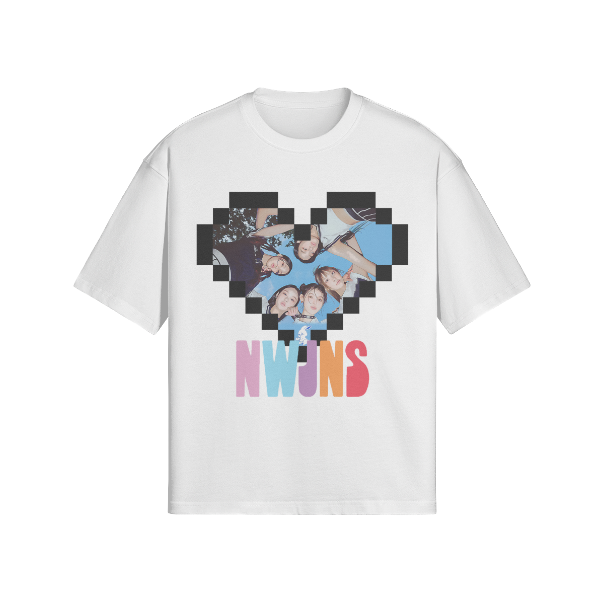 NEWJEANS 'PIXEL' TEE